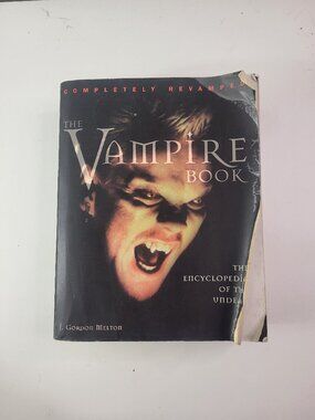 The Vampire Book by J. Gordon Melton Encyclopedia of the Undead Paperback